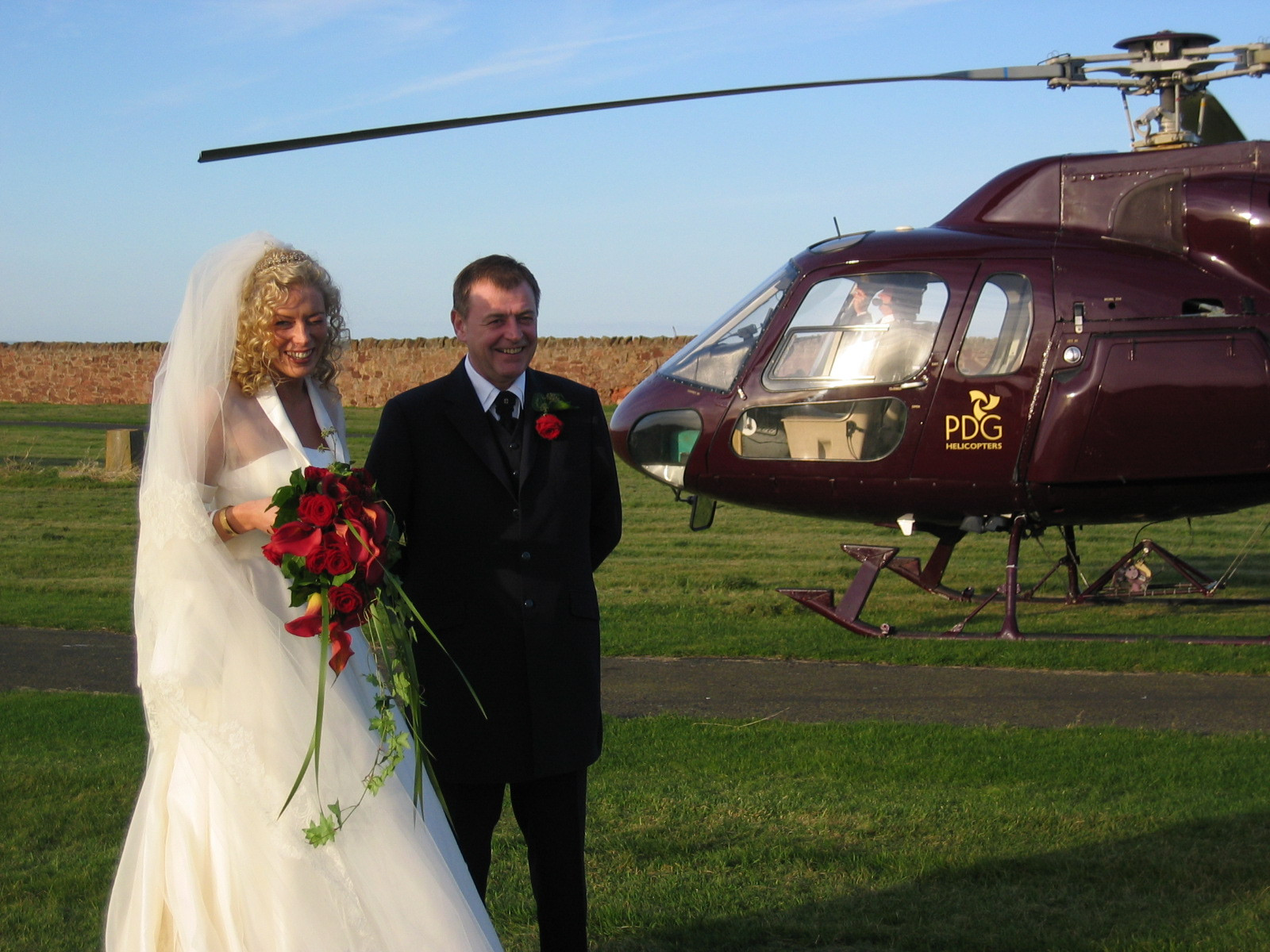 Helicopter Luxury Transfer to your Wedding